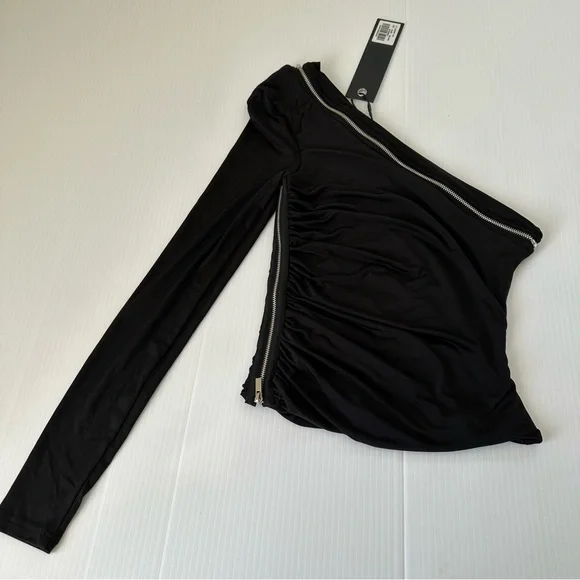 I.AM.GIA NWT Lucienne Top Black, XXS - Picture 3 of 8